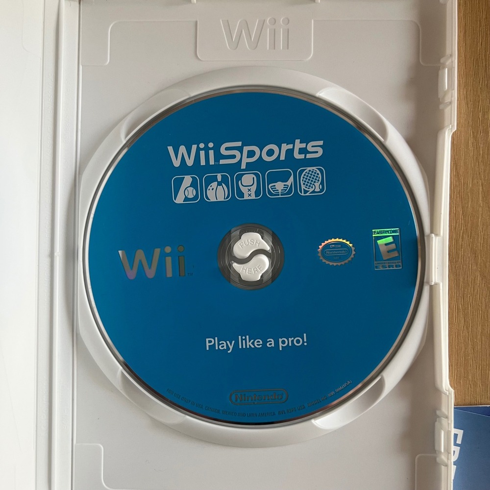 Wii Sports Nintendo Wii Game Disc Only Tested & Working RVL-RSPE-USA Bowling